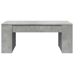 Konferenční stolek betonově šedý 102x55x42 cm kompozitní dřevo - obrázek 4