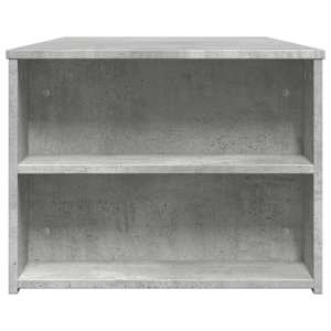 Konferenční stolek betonově šedý 102x55x42 cm kompozitní dřevo - obrázek 5