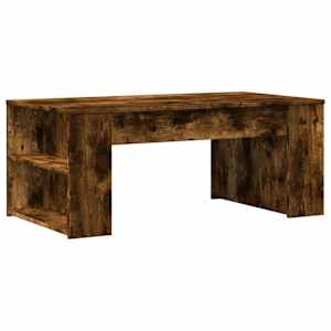 Konferenční stolek kouřový dub 102x55x42 cm kompozitní dřevo - obrázek 2