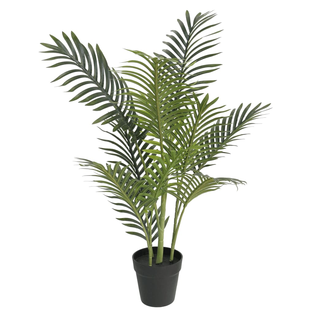 vidaXL Palmier artificial, verde, 80 cm, PP