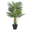 vidaXL kunstpalm 3 t&uuml;vega, roheline, 85 cm, PP