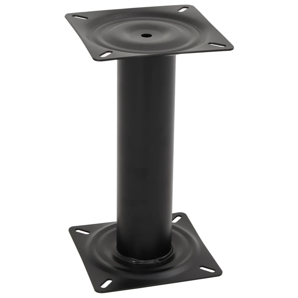 vidaXL Bootstoelpoot met 360° draaiplateau staal afbeelding