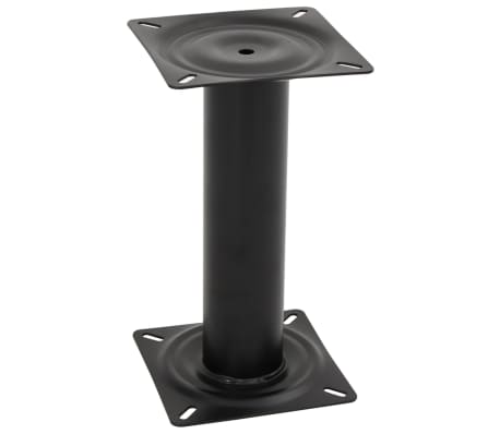 vidaXL Boat Seat Pedestal with 360° Seat Swivel Steel