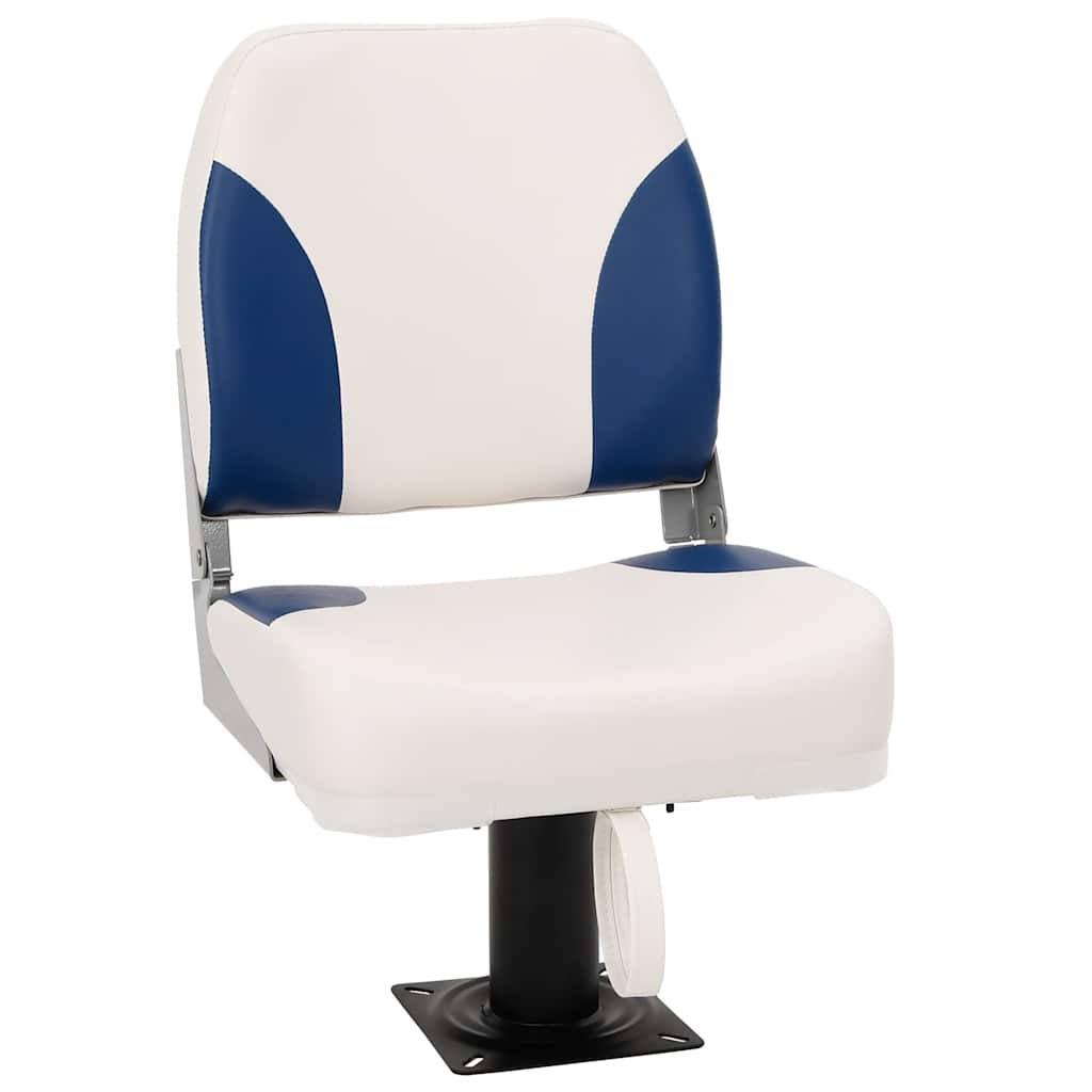 vidaXL Bootstoelen 2 st met poot 360° draaibaar afbeelding