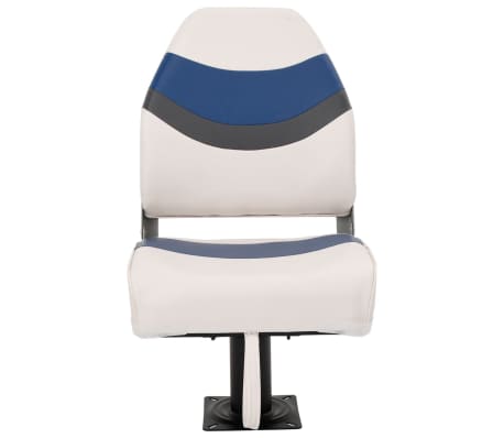 vidaXL Sedile per Barca con Supporto Girevole 360&deg;