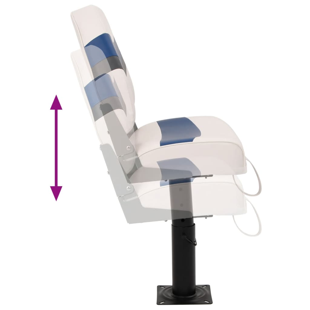 Sedež za čoln s podstavkom nastavljiva višina in 360° vrtenje - slika 13