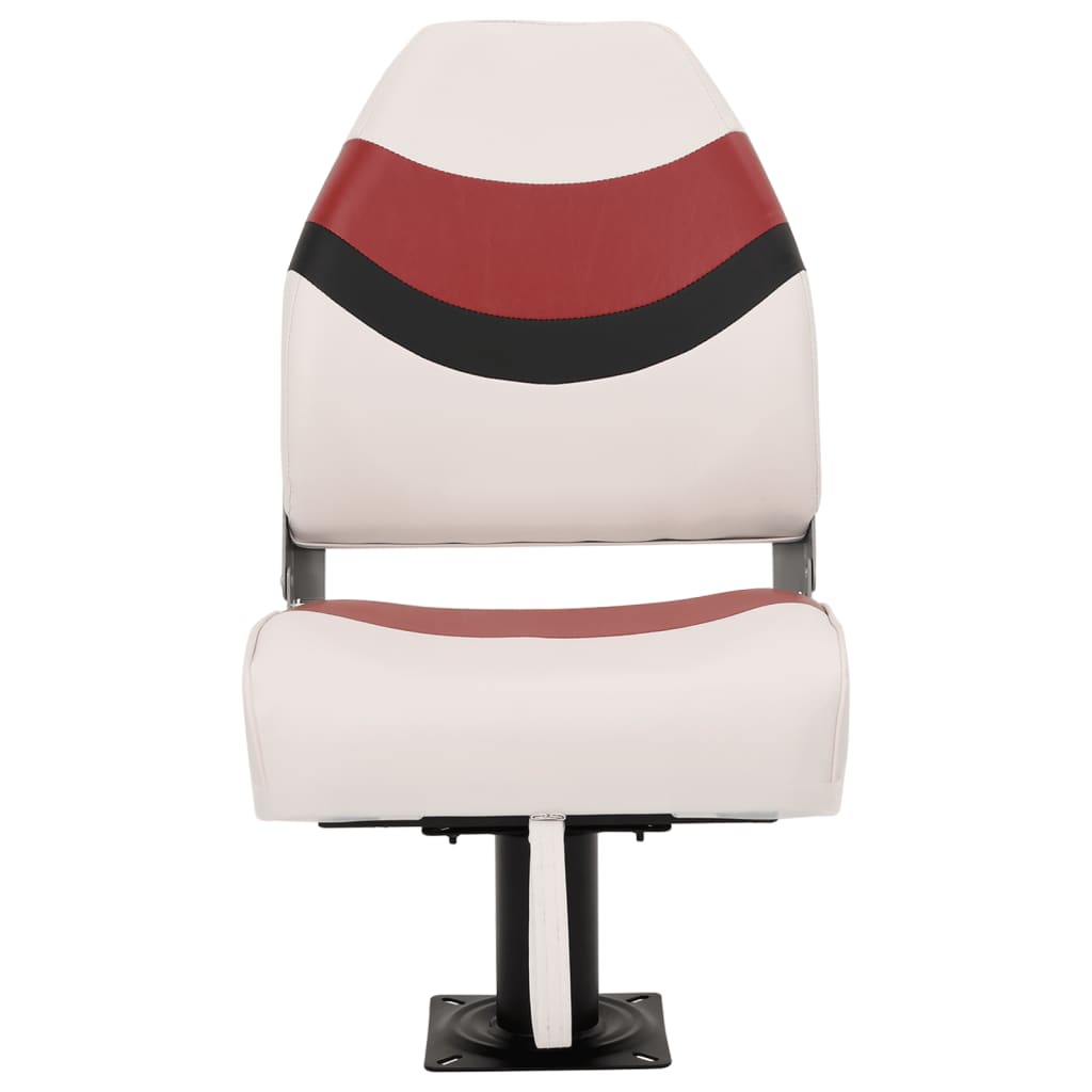 vidaXL Bootstoelen 2 st met poot 360° draaibaar afbeelding
