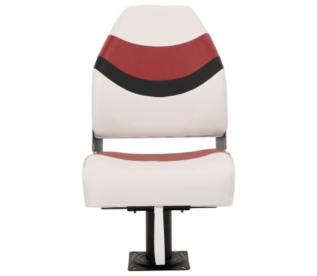 vidaXL Si&egrave;ges de bateau lot de 2 avec pi&eacute;destal pivotant &agrave; 360&deg;