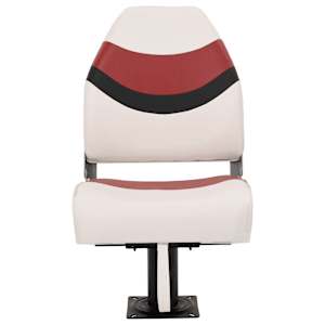 vidaXL Si&egrave;ges de bateau lot de 2 avec pi&eacute;destal pivotant &agrave; 360&deg;