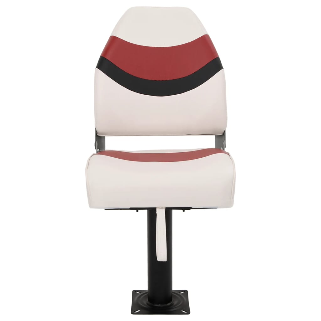 vidaXL Bootstoelen 2 st met poot 360° draaibaar afbeelding