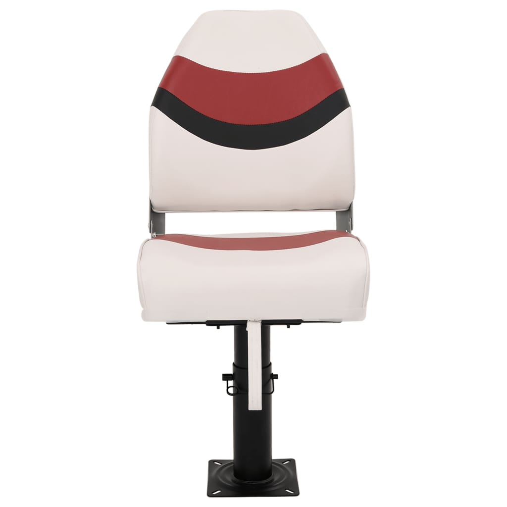 vidaXL Bootstoelen 2 st met poot in hoogte verstelbaar 360° draaibaar afbeelding