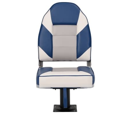 vidaXL Assento de barco com pedestal rotativo a 360°
