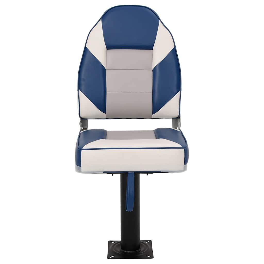 vidaXL - Bootstoel - met - poot - 360° - draaibaar