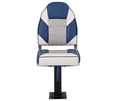 vidaXL Boat Seats 2 pcs with Pedestal 360° Rotatable