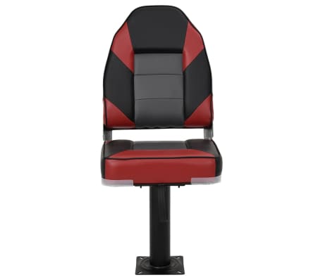 vidaXL Asiento para barco con pedestal giratorio 360°