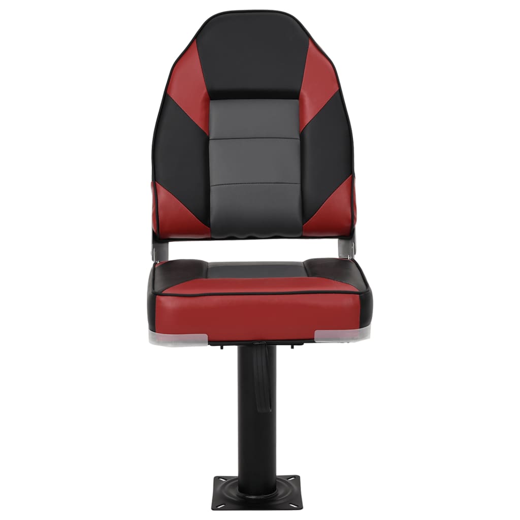 vidaXL Bootstoelen 2 st met poot 360° draaibaar afbeelding