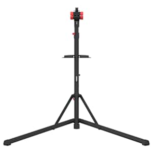 Stojan na opravu kol skládací nastavitelný 92–152 cm červený - obrázek 4