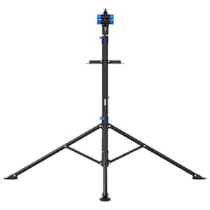 Stojan na opravu kol skládací nastavitelný 108–188 cm modrý - obrázek 4