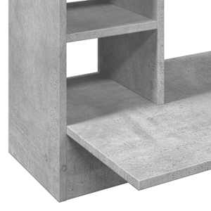 Nástěnný psací stůl betonově šedý 105x48x75 cm kompozitní dřevo - obrázek 7