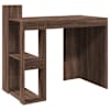 vidaXL kontorilaud, pruun tamm, 103,5x56,5x94 cm, tehispuit