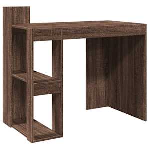vidaXL kontorilaud, pruun tamm, 103,5x56,5x94 cm, tehispuit