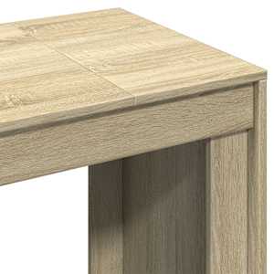 Psací stůl dub sonoma 123,5 x 73,5 x 75 cm kompozitní dřevo - obrázek 8