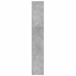 Knihovna betonově šedá 57 x 28,5 x 174 cm kompozitní dřevo - obrázek 5