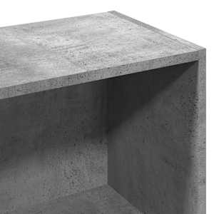 Knihovna betonově šedá 57 x 28,5 x 141 cm kompozitní dřevo - obrázek 8