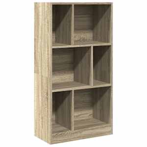 Knihovna dub sonoma 57 x 28,5 x 107,5 cm kompozitní dřevo - obrázek 2