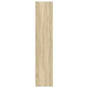 Knihovna dub sonoma 57 x 28,5 x 107,5 cm kompozitní dřevo - obrázek 5