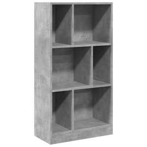 Knihovna betonově šedá 57 x 28,5 x 107,5 cm kompozitní dřevo - obrázek 2