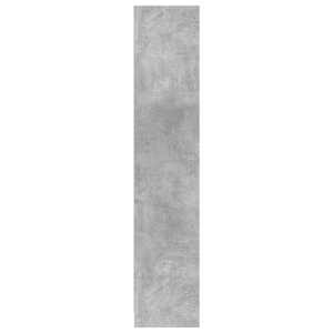 Knihovna betonově šedá 57 x 28,5 x 107,5 cm kompozitní dřevo - obrázek 5