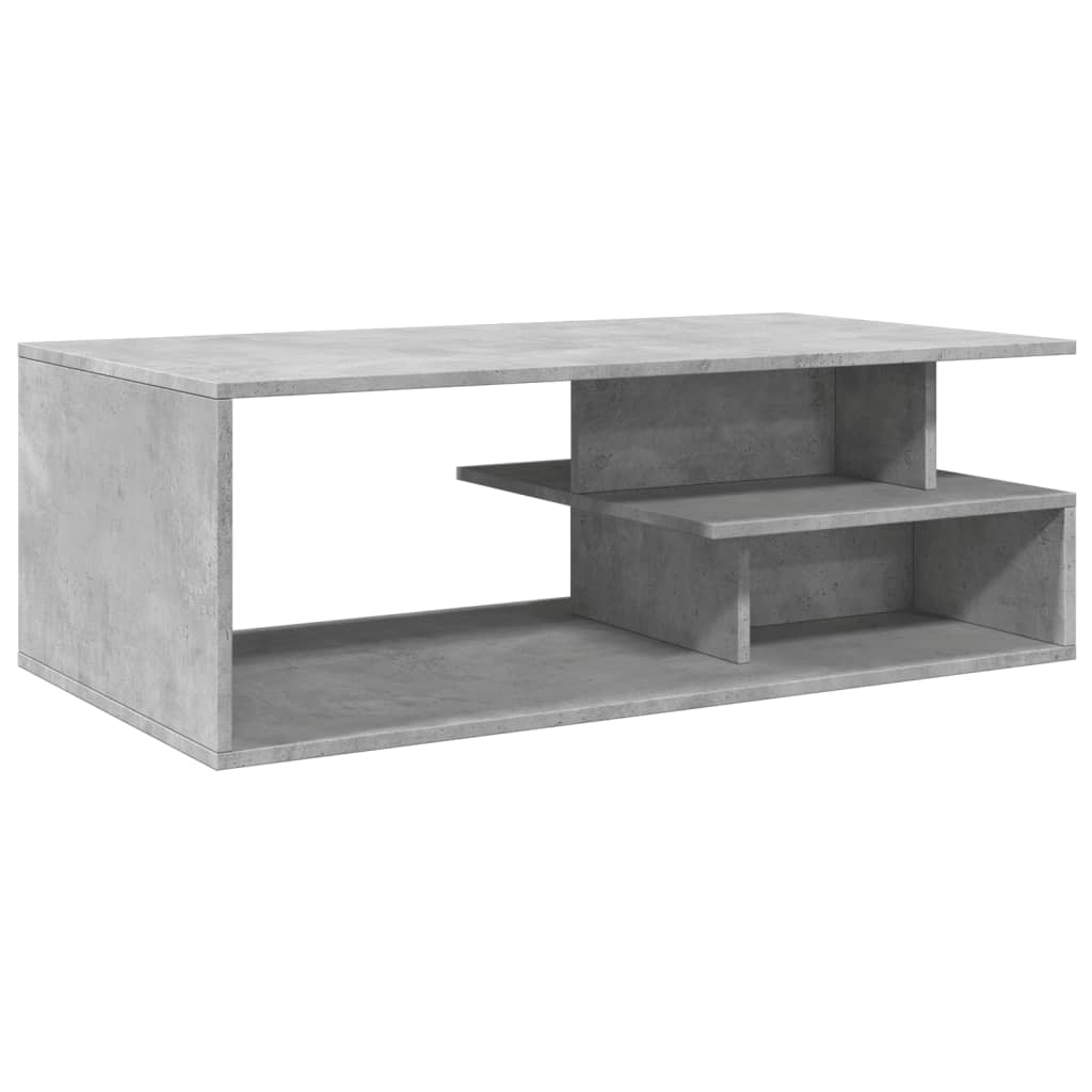 vidaXL Konferenční stolek betonově šedý 102x55x35 cm kompozitní dřevo