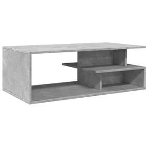 Konferenční stolek betonově šedý 102x55x35 cm kompozitní dřevo - obrázek 2