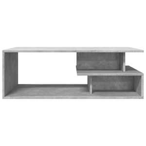 Konferenční stolek betonově šedý 102x55x35 cm kompozitní dřevo - obrázek 4