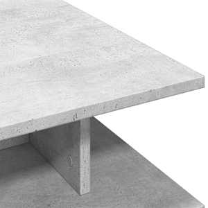 Konferenční stolek betonově šedý 102x55x35 cm kompozitní dřevo - obrázek 7