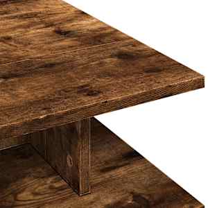 Konferenční stolek kouřový dub 102x55x35 cm kompozitní dřevo - obrázek 7