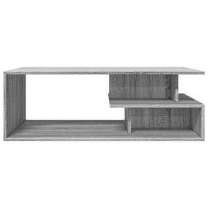 Konferenční stolek šedý sonoma 102x55x35 cm kompozitní dřevo - obrázek 4