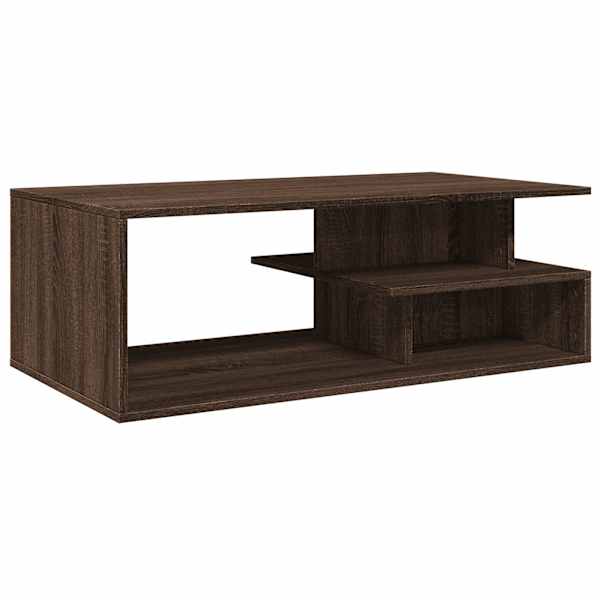 vidaXL kohvilaud, pruun tamm, 102x55x35 cm, tehispuit