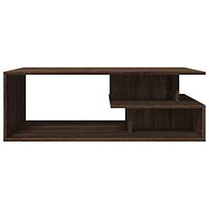 Konferenční stolek hnědý dub 102x55x35 cm kompozitní dřevo - obrázek 4