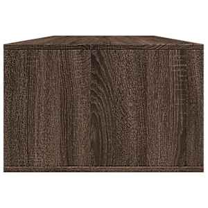 Konferenční stolek hnědý dub 102x55x35 cm kompozitní dřevo - obrázek 5