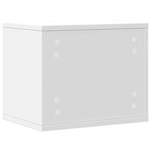 Stolní organizér bílý 36 x 26 x 29,5 cm kompozitní dřevo - obrázek 6