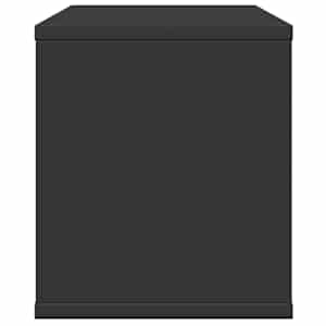 Stolní organizér černý 36 x 26 x 29,5 cm kompozitní dřevo - obrázek 5