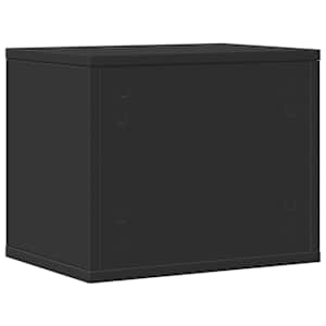 Stolní organizér černý 36 x 26 x 29,5 cm kompozitní dřevo - obrázek 6