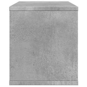 Stolní organizér betonově šedý 36x26x29,5 cm kompozitní dřevo - obrázek 5