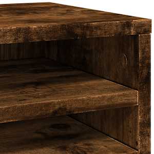 Stolní organizér kouřový dub 36 x 26 x 29,5 cm kompozitní dřevo - obrázek 7