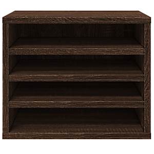 Stolní organizér hnědý dub 36 x 26 x 29,5 cm kompozitní dřevo - obrázek 4