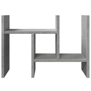 Stolní organizér betonově šedý 34,5 x 15,5 x 35,5 cm kompozit - obrázek 5