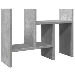 Stolní organizér betonově šedý 34,5 x 15,5 x 35,5 cm kompozit - obrázek 6