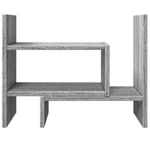 Stolní organizér šedý sonoma 38,5 x 17 x 39 cm kompozitní dřevo - obrázek 5